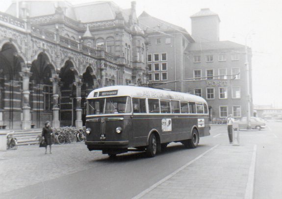 1949 BUT Verheul Trolley 109 Groningen 1965