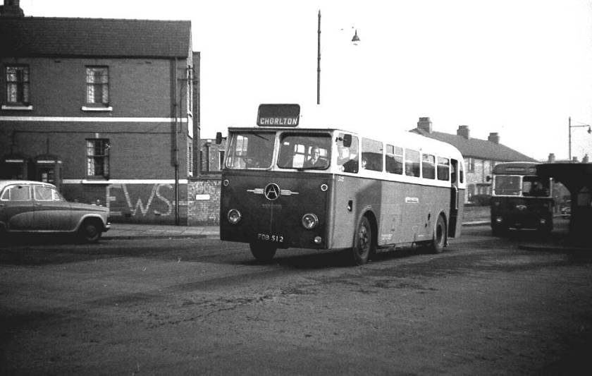 1952 Willowbrook B44R bodied Atkinson Alpha chassis
