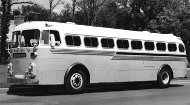 1953 Western Flyer introduced the Canuck accommodated 33 passengers International Red Diamond engine or a Cummins diesel engine rear-engine