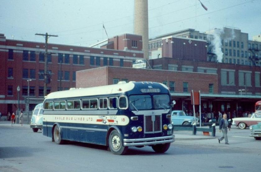 1954 Westen Flyer Eagle Bus Lines 18CT32s