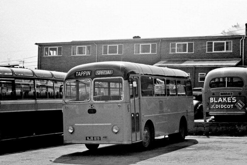 1956 Albion Nimbus MR9N Willowbrook B31F at Didcot Garage