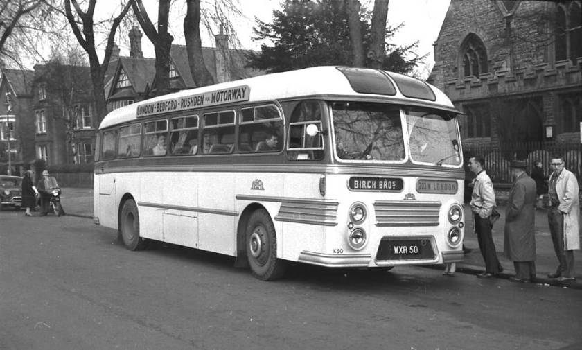 1959 Willowbrook Viking C41F bodied Leyland PSUC1-2 Tiger Cubs