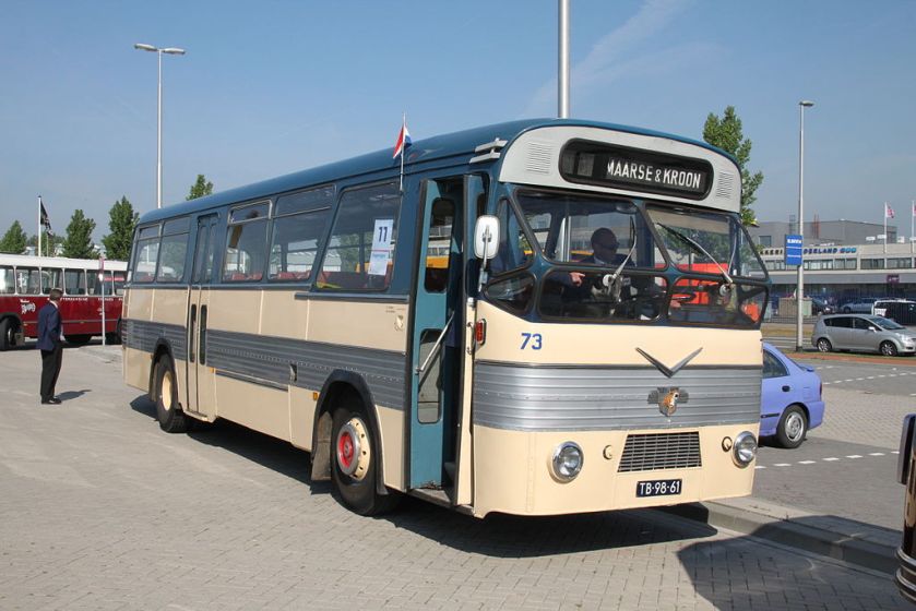 1960 Leyland-Verheul voorstadsbus 73 uit 1960, Maarse & Kroon, Aalsmeer