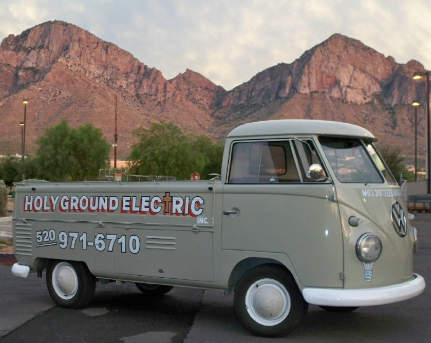 1961 Volkswagen Type II flatbed pickup truckElectrician-Tucson