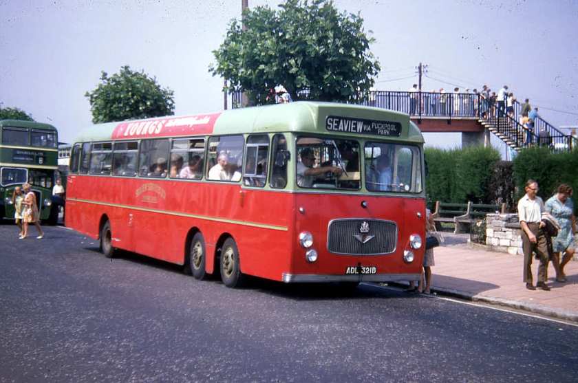 1964 Bedford VAL with Willowbrook B54F body