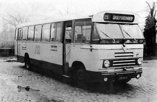 1964 Volvo-Verheul, 43 zitplaatsen, in dienst in 1972 Schutte37
