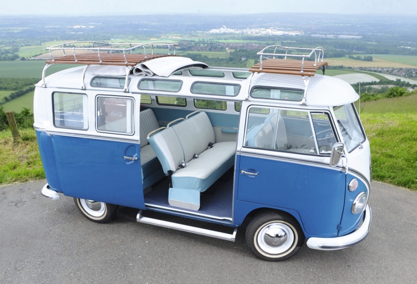 1967 VW Blue-Samba