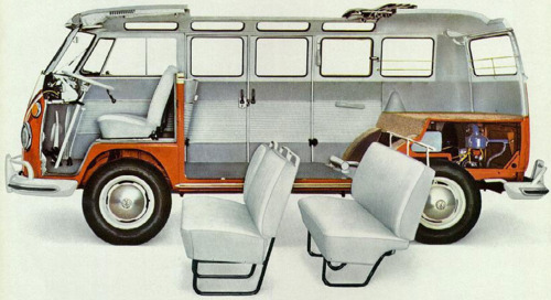 1967 VW Bus Samba (Bulli) 4cyl boxer b