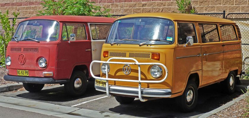 1968 1973 and 1973-1980 Volkswagen Kombi (T2) vans
