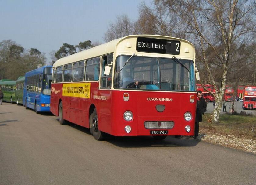 1971 AEC Reliance with Willowbrook B43F body
