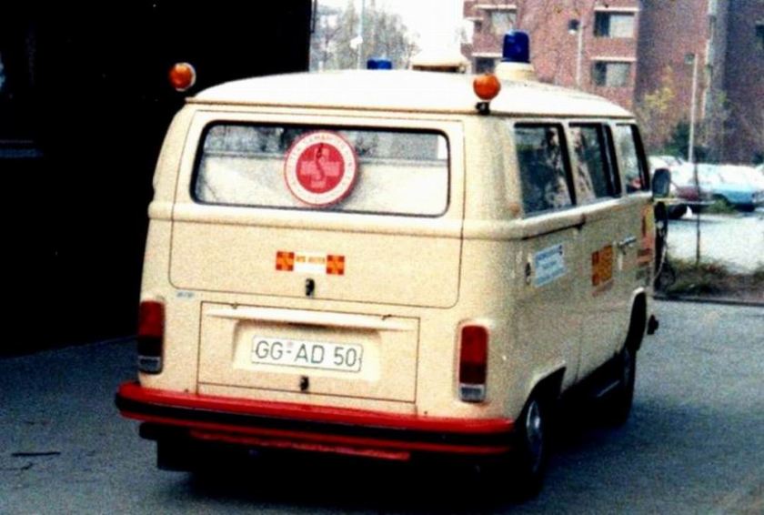 1972 Volkswagen German Volkswagen ambulance D