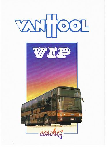 1986 VAN HOOL T800 SERIE VIP
