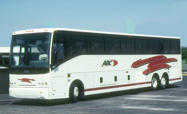 2002 ABC Bus Van Hool 45-foot demonstrator coach