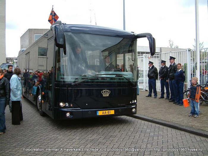 2007 VDL bus van Koningin Beatrix