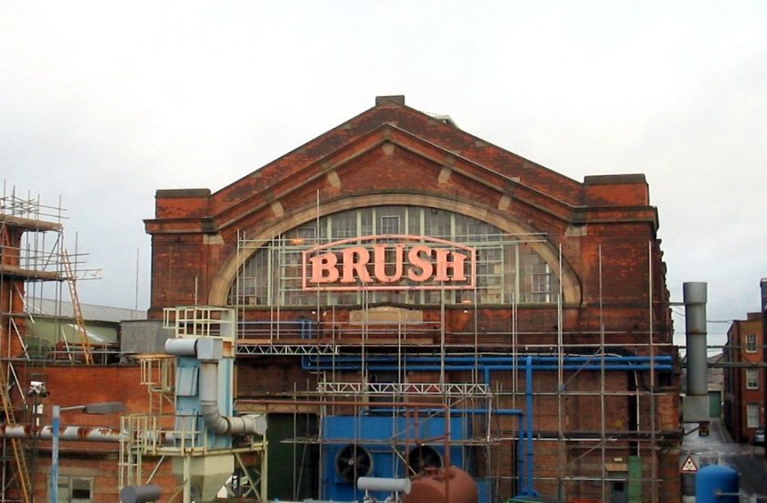 Brush works in Loughborough