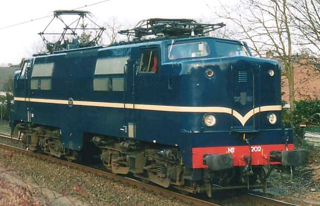 Elektrische locomotief NS 1202.