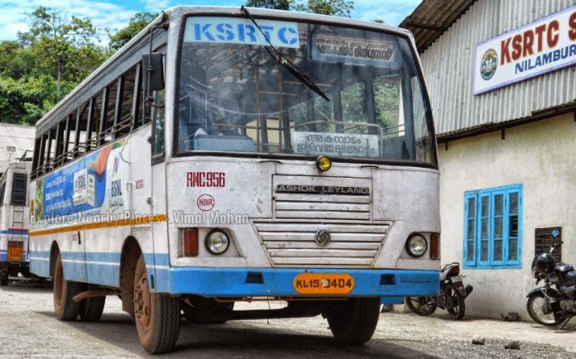 Kakkadampoyil nilambur ksrtc bus