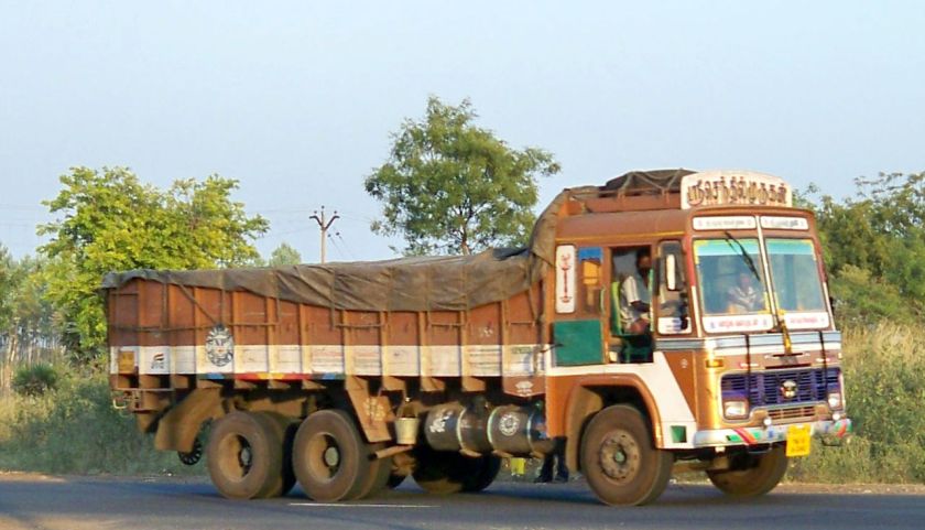 Tata twin Axle Lorry