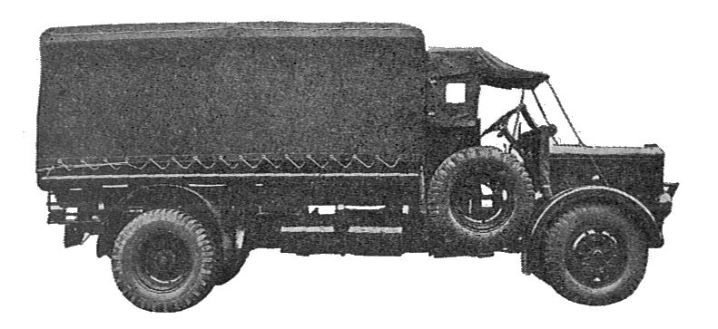 Tilling-Stevens petrol-electric searchlight lorry