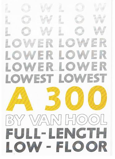 VAN HOOL A300 (0591-067)