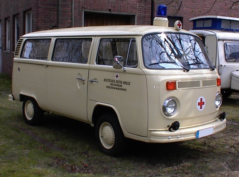 Volkswagen Type2 T2b Ambulance. Late 1970s Volkswagen Type 2 Ambulance