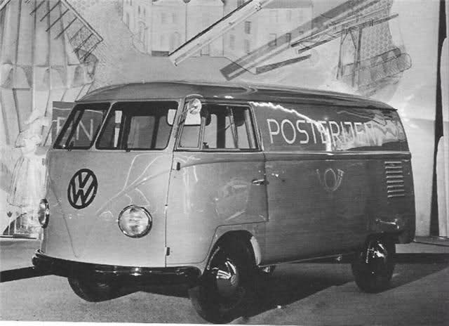 VW T1bus Deutsche PTT