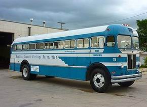 Western Flyer Coach - T-40. T-40-Manitoba Transit Heritage Association 75-a