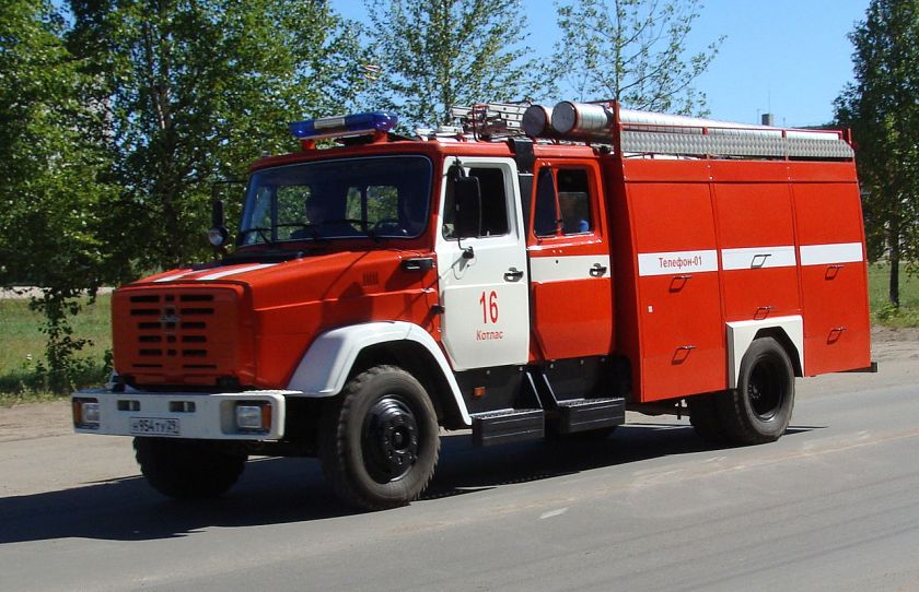 12 fire truck AC 3.2-40 (ZiL-4331)