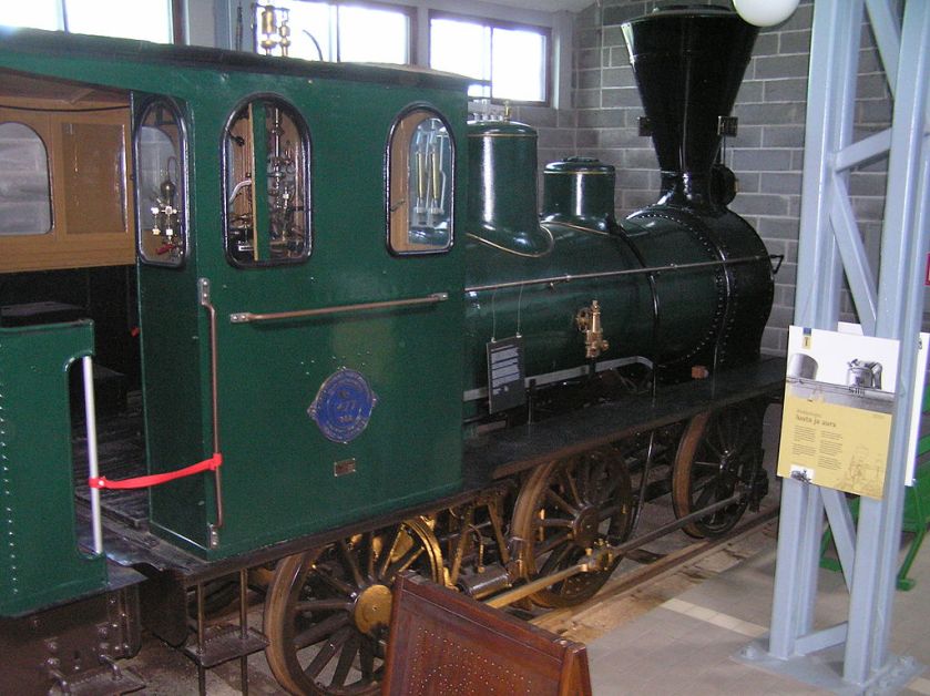 1882 Hannoversche Maschinenbau locomotive No 1477 of 1882 0-6-0 at the Finnish Railway Museum