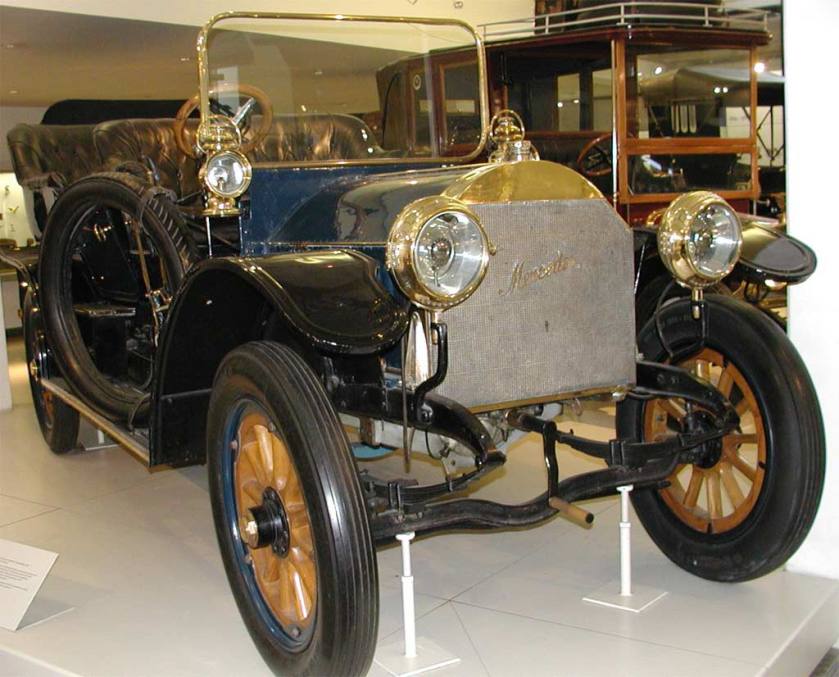 1906 A DMG Mercedes Simplex in the Deutsches Museum