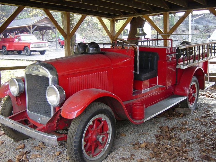 1925 REO Speed Wagon Fire Truck at Jack Daniel's Distillery, Lynchburg, Tennessee