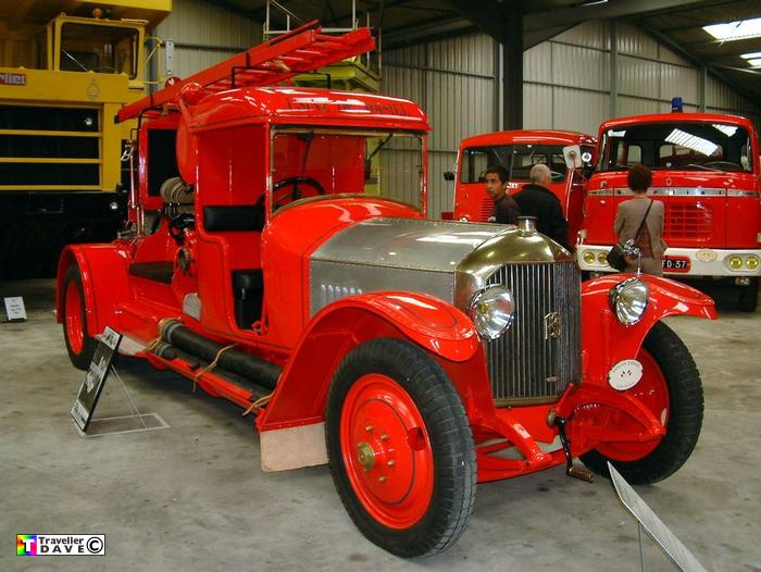 1925 Rochet Schneider Fire Engine .