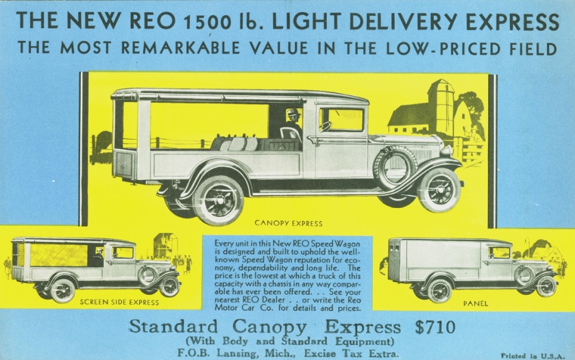 1930 Reo Light Delivery Express