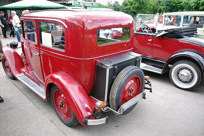1933 Hanomag 4-23 rear