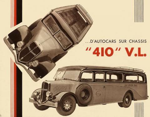 1934-35 Rochet Schneider Autocars 410 VL