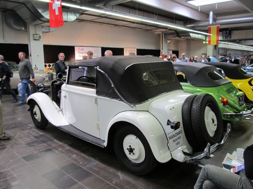 1934 Hanomag Rekord Cabrio