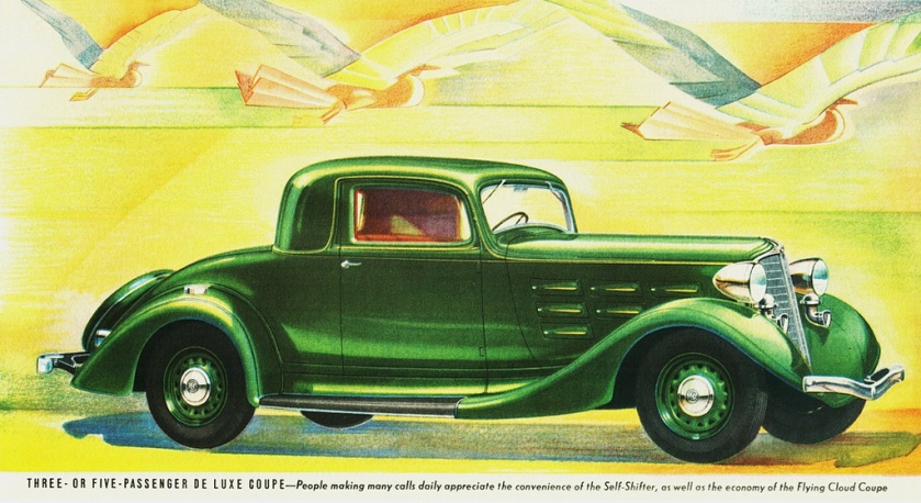 1934 Reo Flying Cloud Three or Five-Passenger De Luxe Coupe