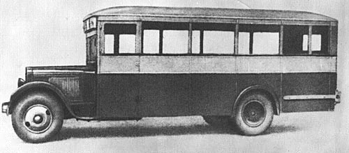 1934 ZiS-8 city bus