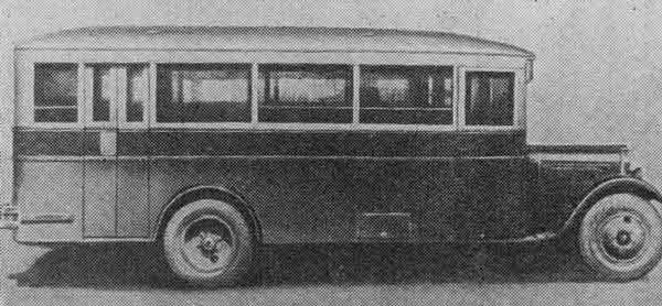 1936 ZIS 8 side bus