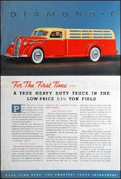 1937 Diamond T Model 301 brochure