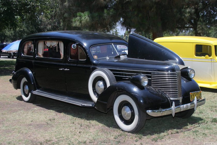 1938 Pontiac hearse