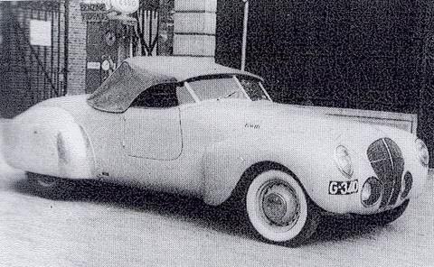 1939 Gatso Kwik. The first car, 'KWIK' (Mercury) built in the late 1930's