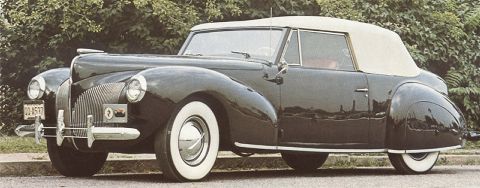1939 Lincoln Zephyr Continental Cabriolet