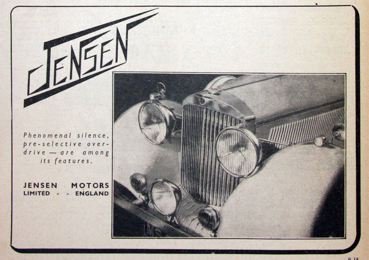 1941 Jensen ad
