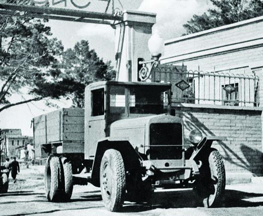 1944 ZIS-5 truck manufactured by Ural autoworks