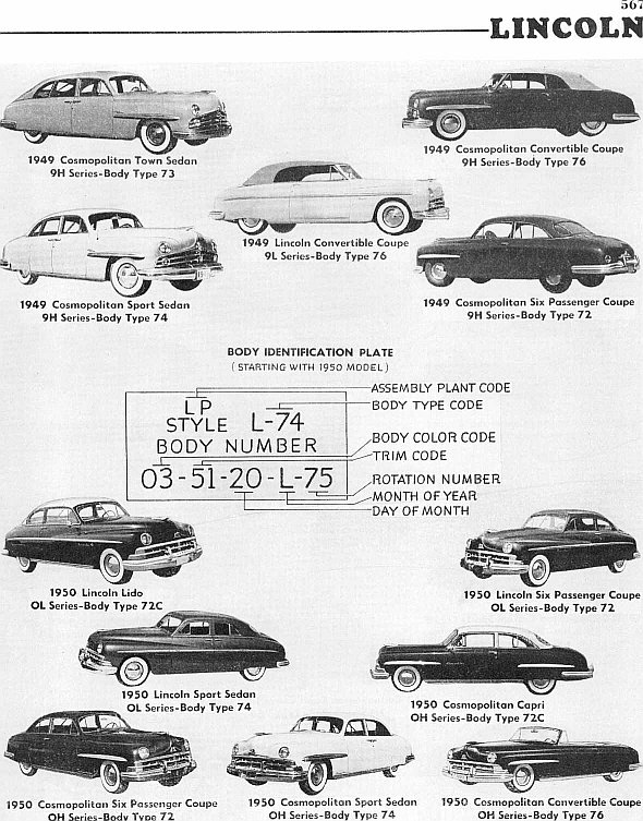 1949-50 Lincoln ad