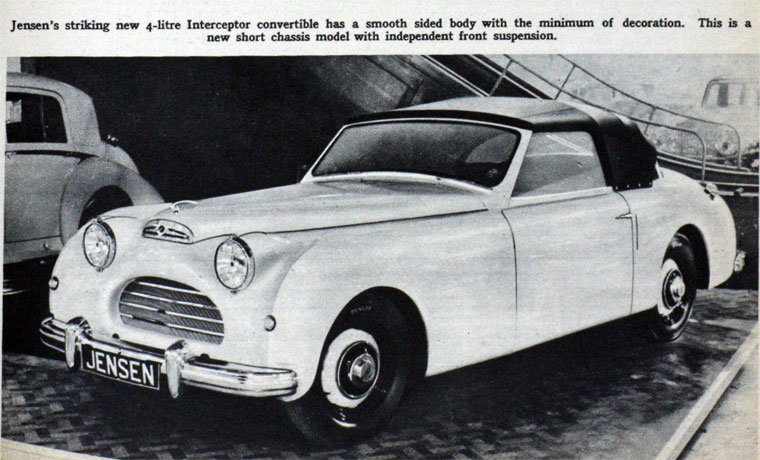 1949 Jensen Interceptor Cabriolet
