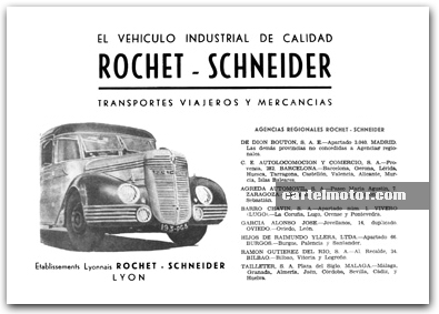 1949 ROCHET SCHNEIDER BUS