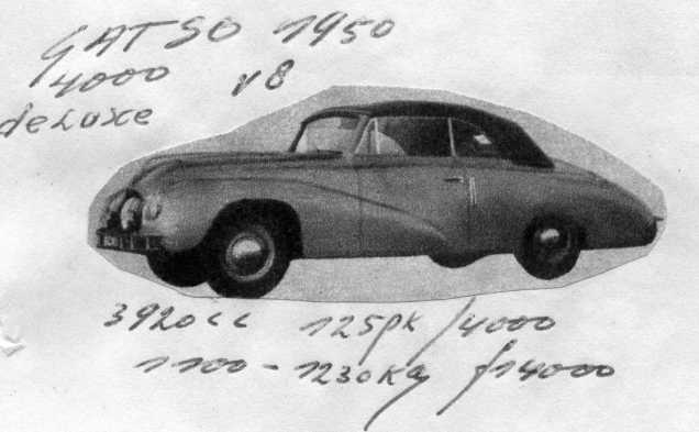 1950 Gatso 4000 Luxe, Built 1 piece