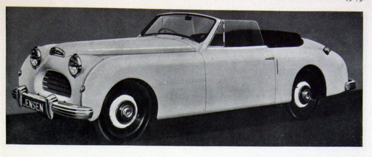1950 Jensen Interceptor Cabriolet
